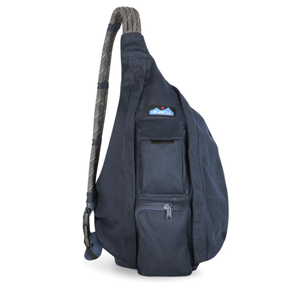 KAVU Original Rope Bag, Navy Blue - Picture 1 of 5